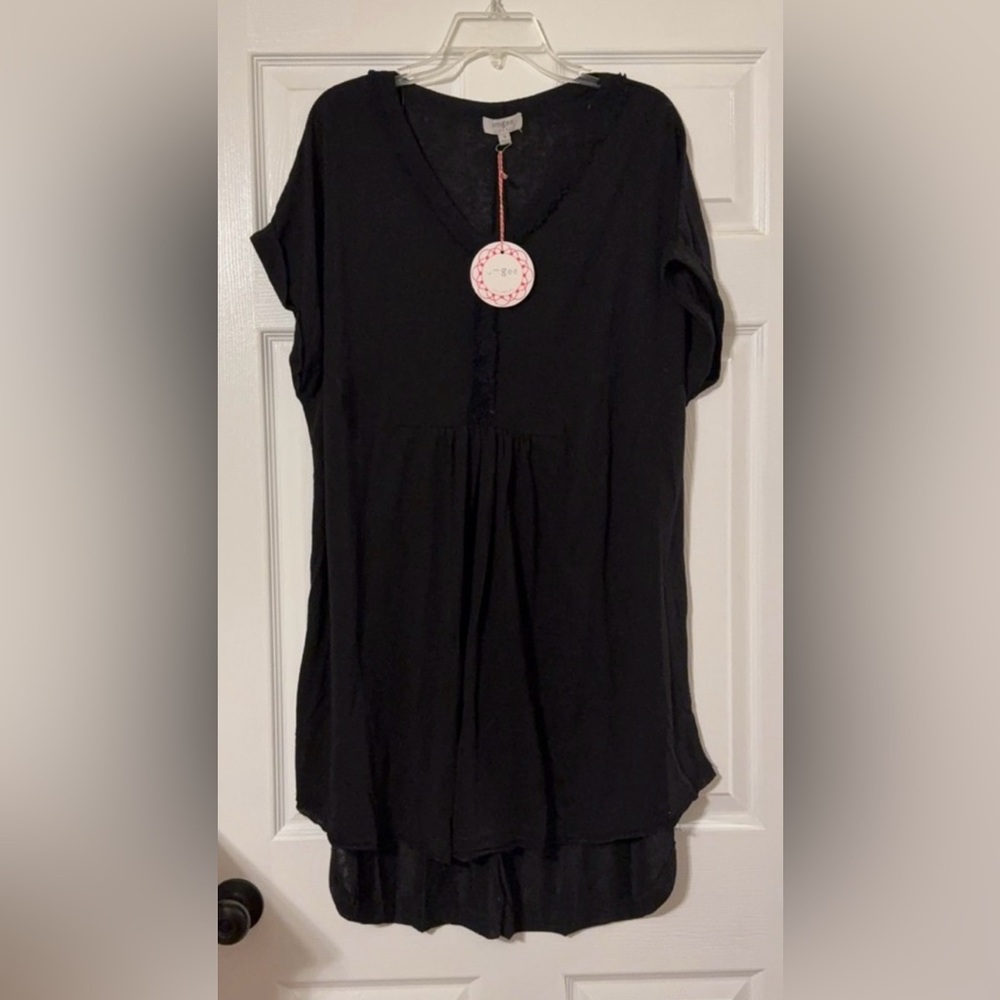 Umgee Women's High Low Dress in Black